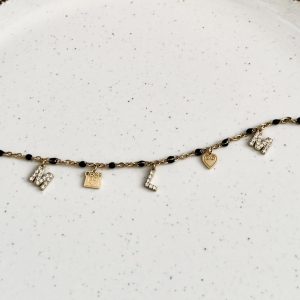Collier ras de cou personnalisé Lucia