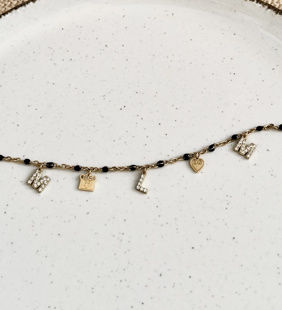 Collier ras de cou personnalisé Lucia