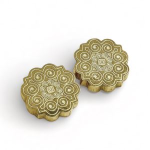 Boucles d'oreilles puce Iliona Gold