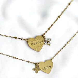 Collier Hlub - Gravure personnalisée