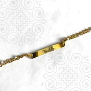 Bracelet HUAB CI - GRAVURE PERSONNALISEE