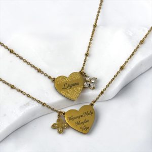 Collier Hlub - Gravure personnalisée